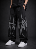 Tribal Spine Wide Leg Joggers