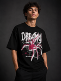Dreamy Puff Print Oversized T-Shirt