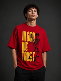 Trust Graphic Oversized T-Shirt