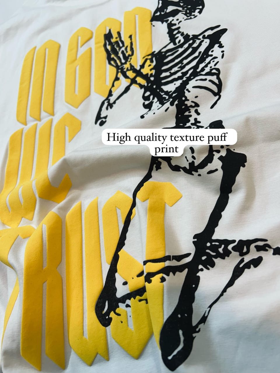 Trust Graphic Oversized T-Shirt