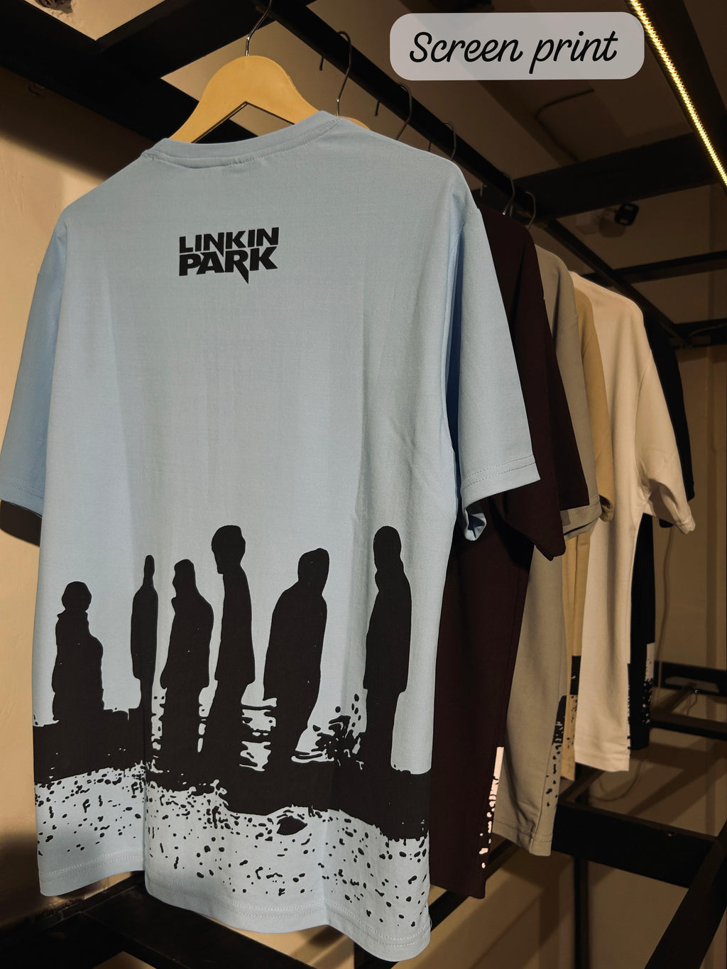 Linkin Park Oversized Graphic T-Shirt