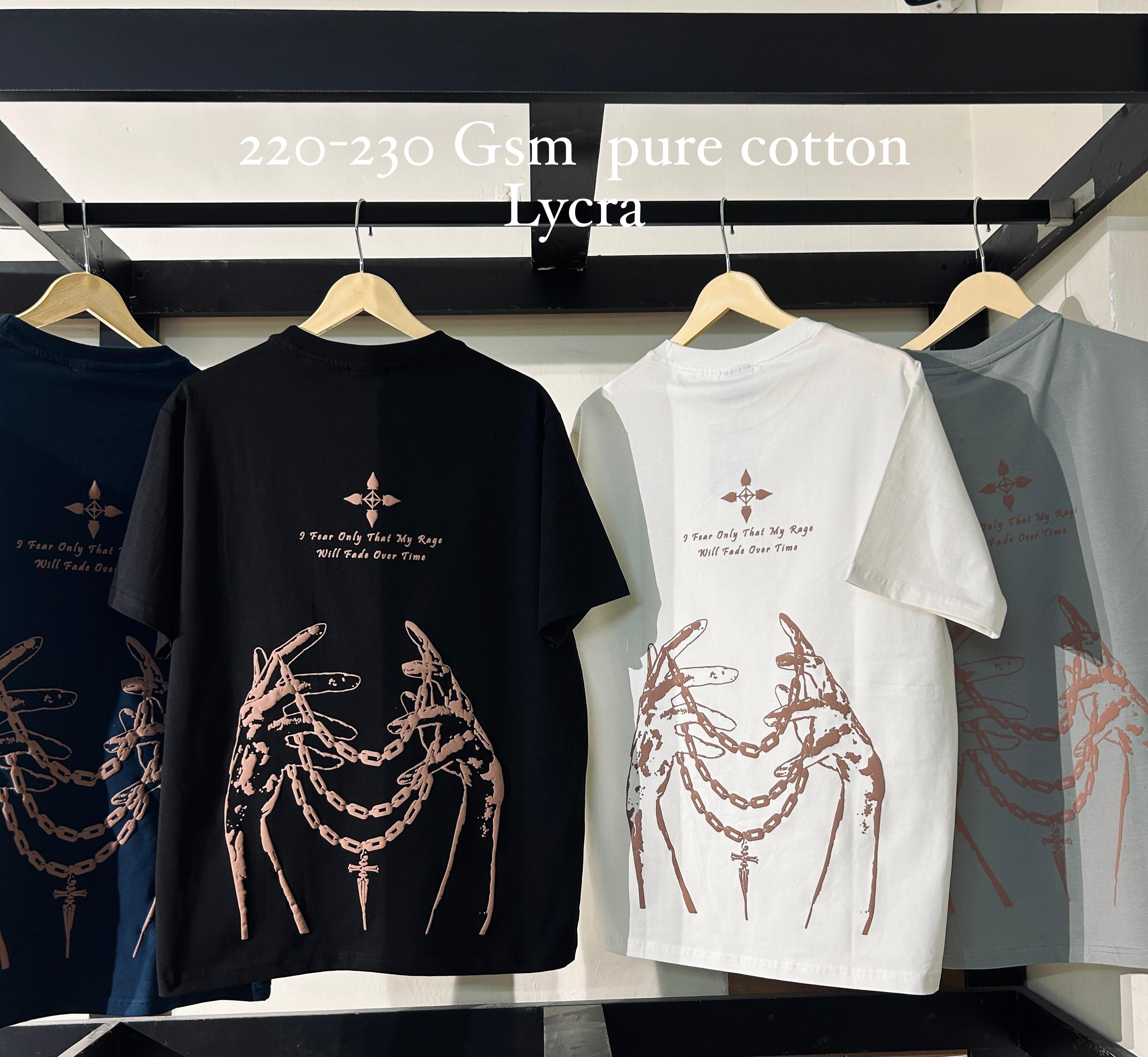 Spider Chain Graphic Oversized T-Shirt