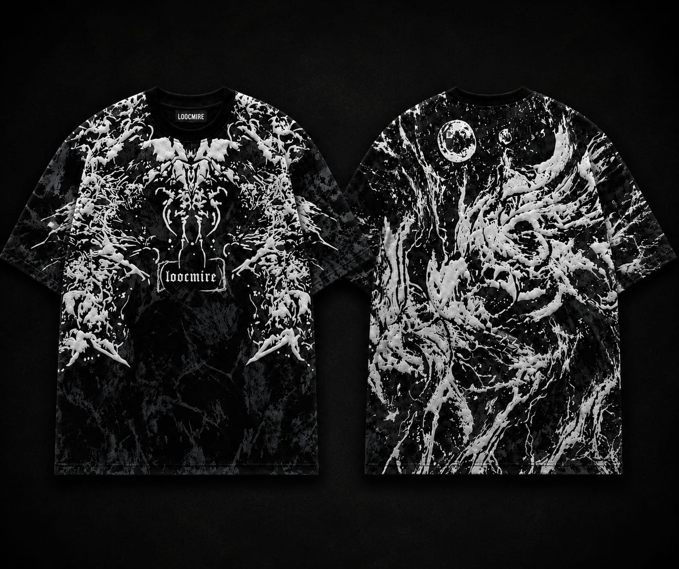 Loocmire Phantom Chaos Oversized Tee