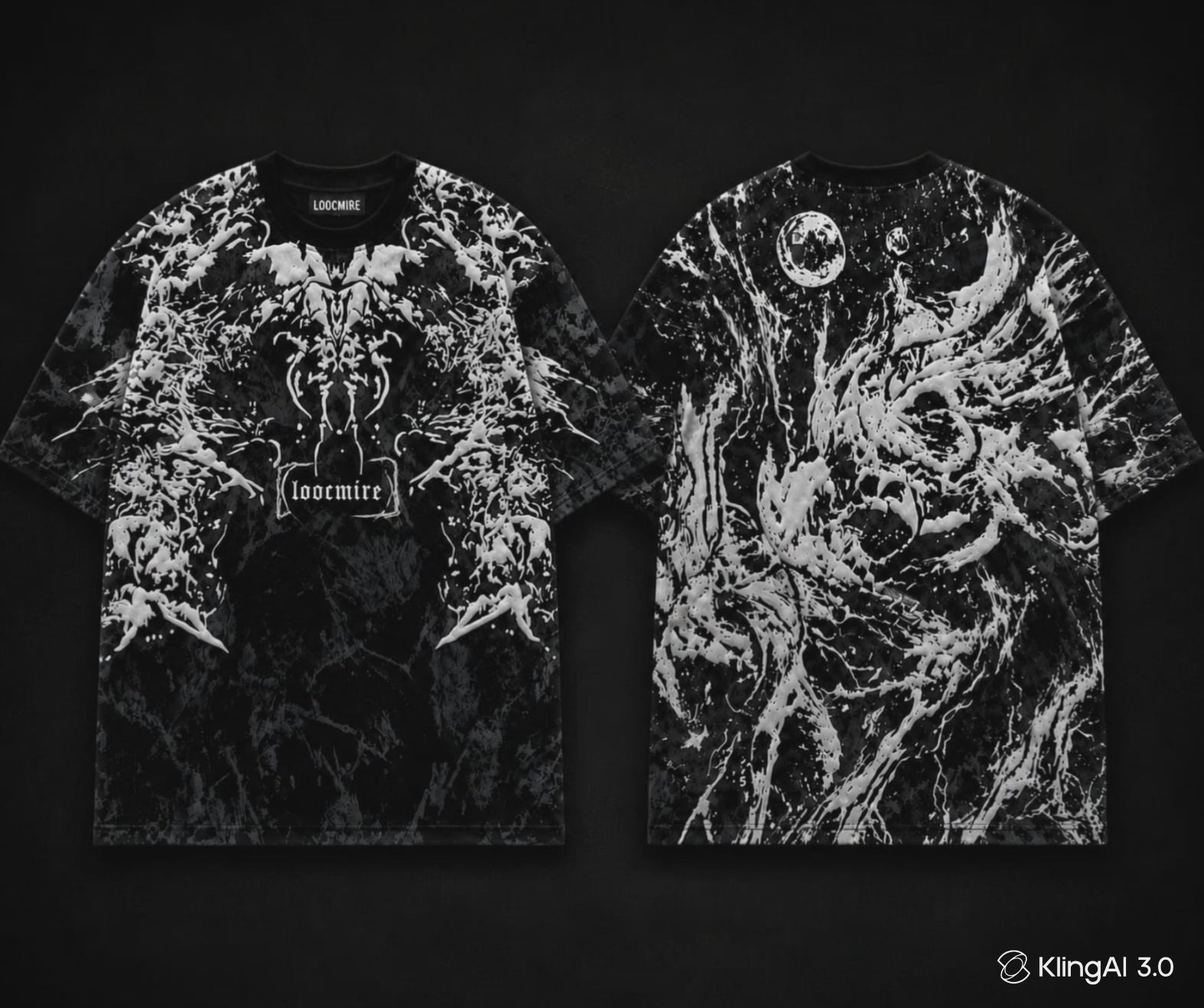 Loocmire Phantom Chaos Oversized Tee